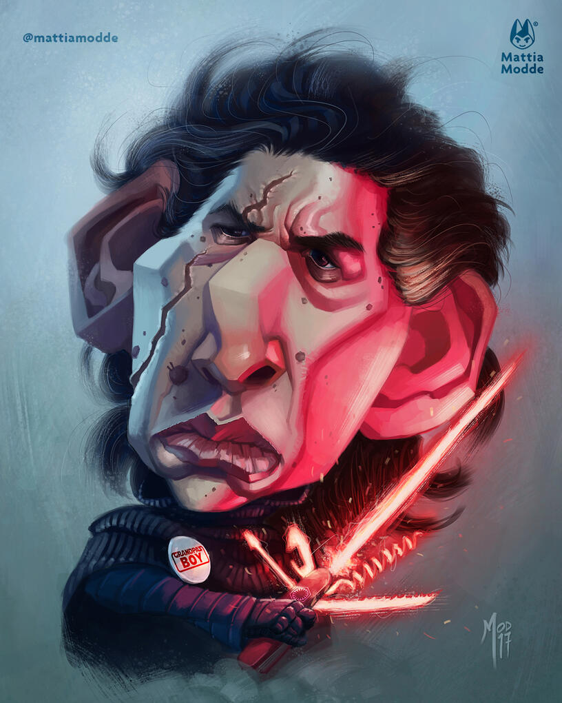 Digitale / Dipinto • Busto