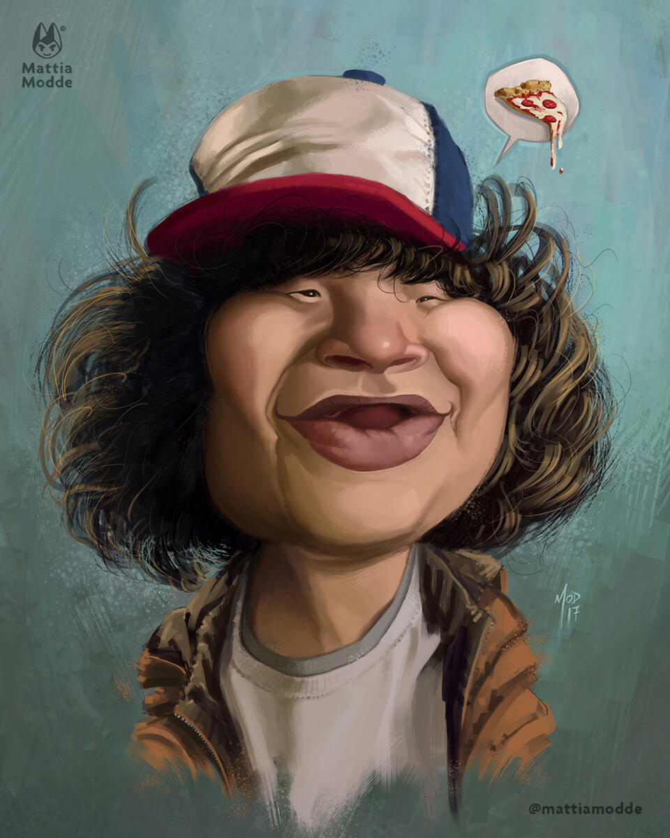 Digitale / Dipinto • Busto / 40x50cm