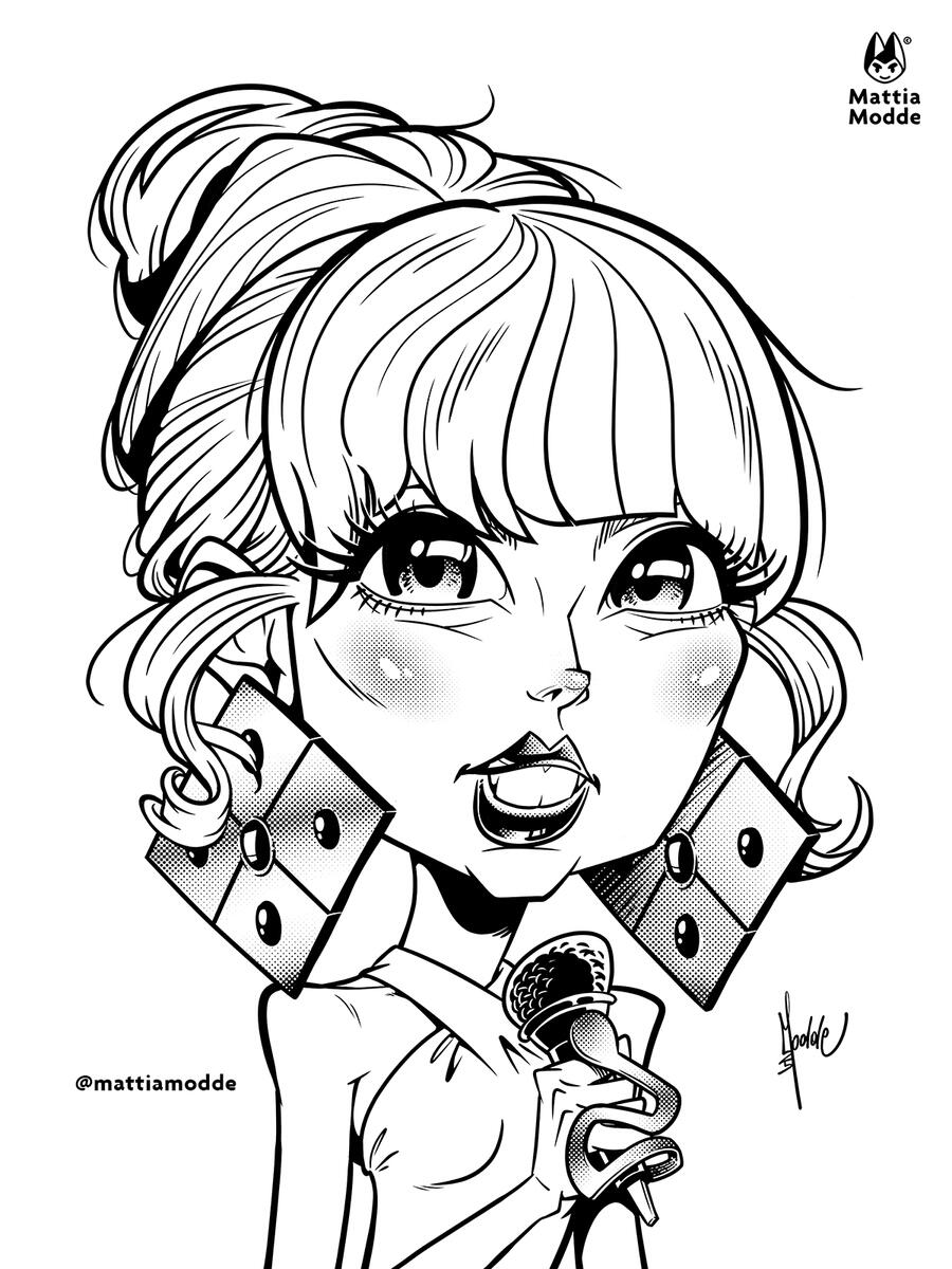 Digitale / Linea • Busto / 30x40cm