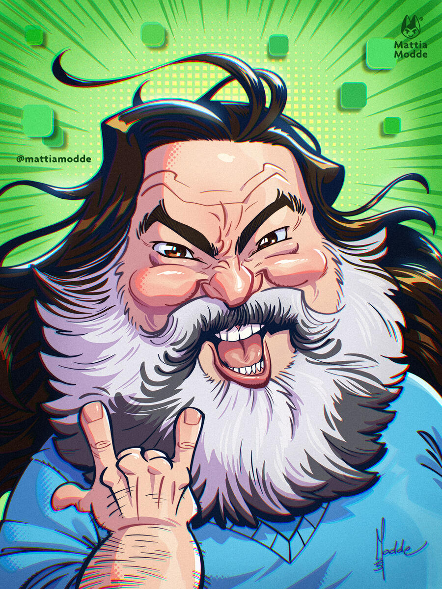 Digitale / Anime • Busto / 30x40cm